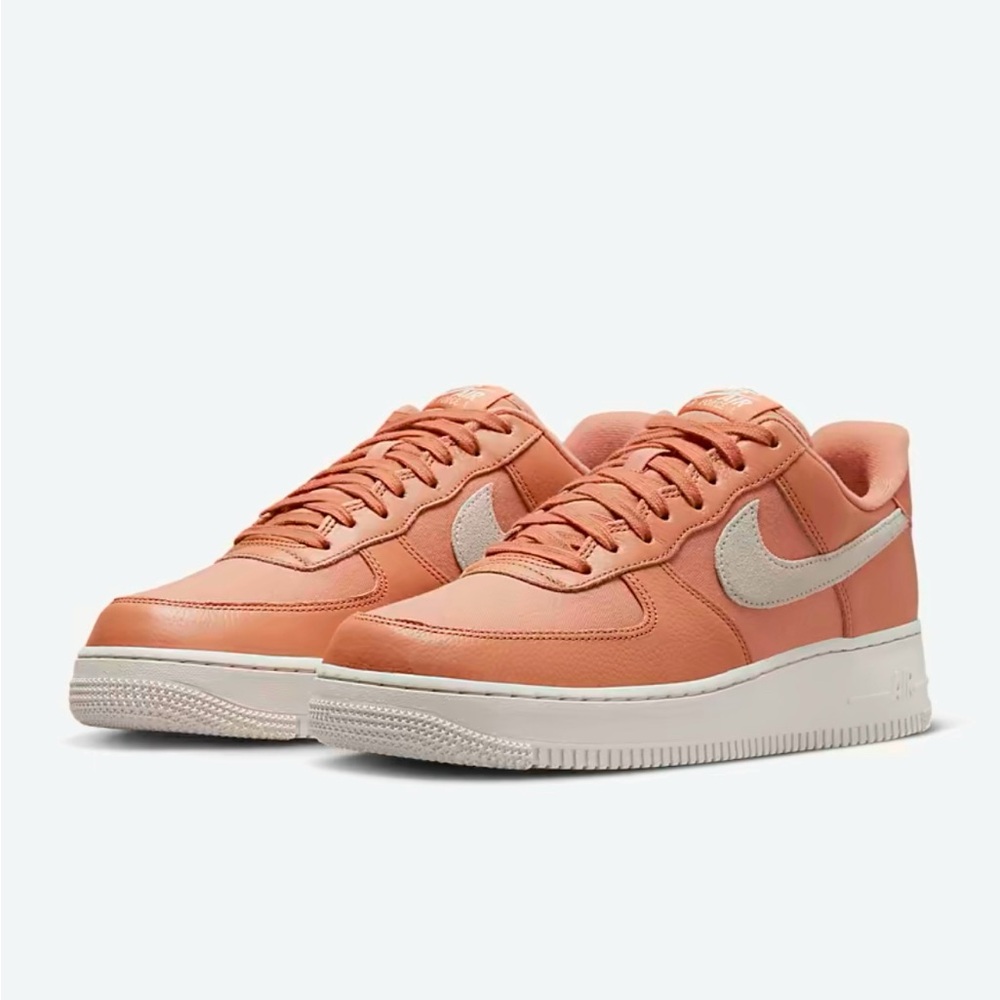 Nike Air Force 1 '07 LX NBHD Amber Brown Phantom DV7186-200 Men's Size 9